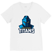 The Golds ,coast ,titans V-neck Tee | Artistshot