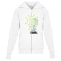 Light Youth Zipper Hoodie | Artistshot