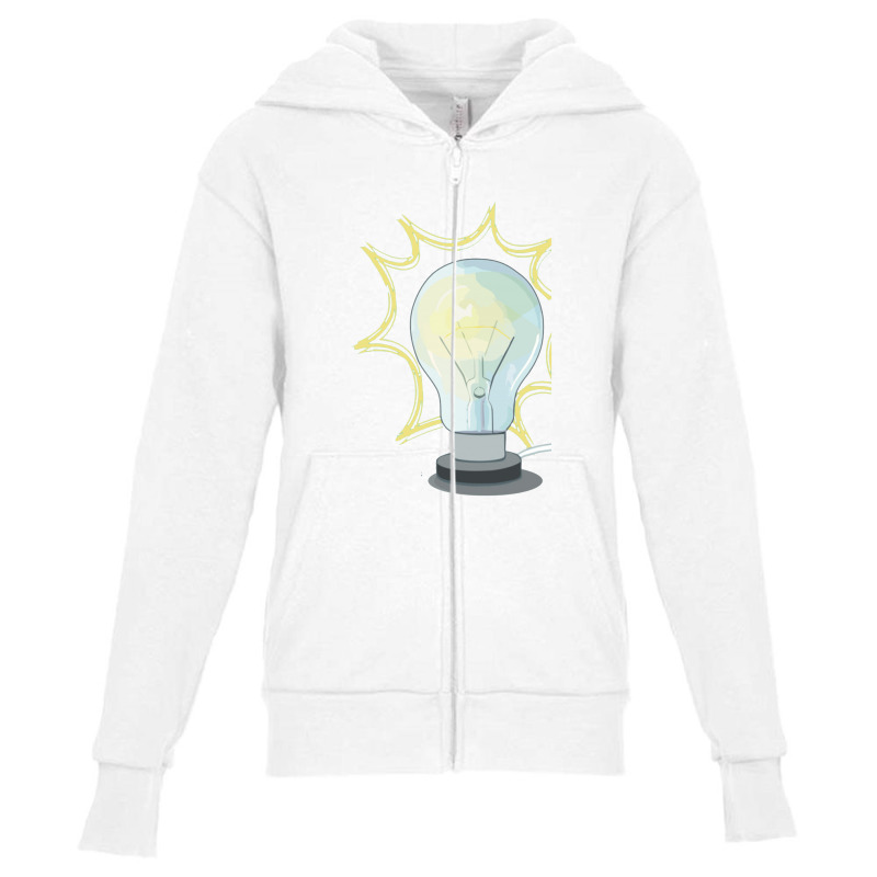 Light Youth Zipper Hoodie by okehokehan | Artistshot