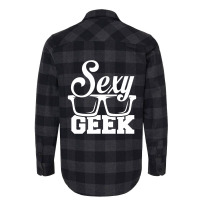 Like A I Love Cool Sexy Geek Nerd Glasses Boss Flannel Shirt | Artistshot