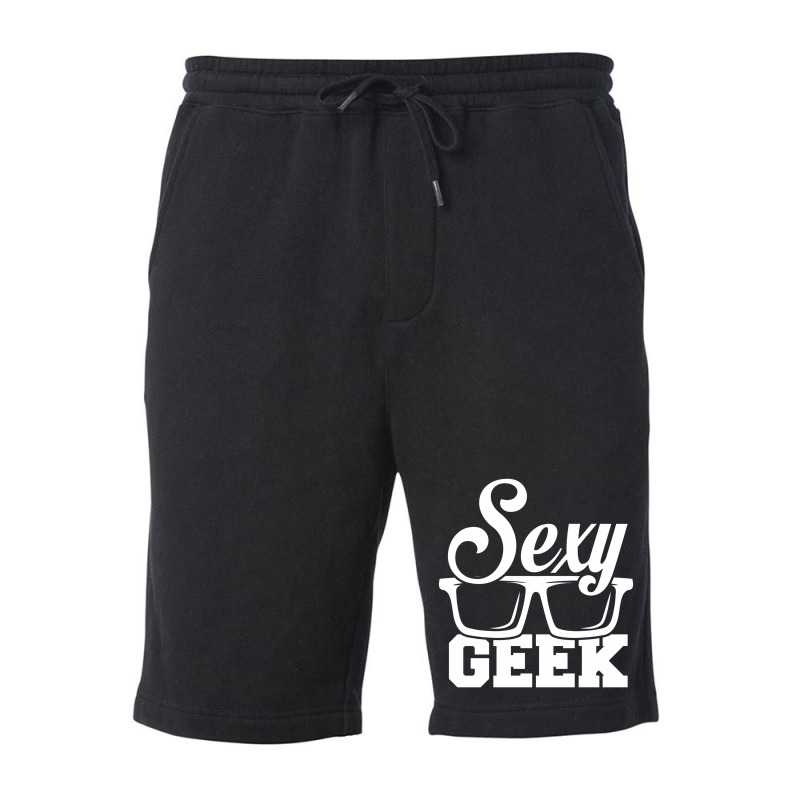 Like A I Love Cool Sexy Geek Nerd Glasses Boss Fleece Short | Artistshot