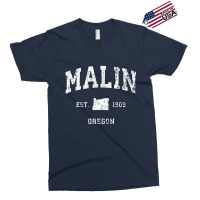 Malin Oregon Or Vintage Athletic Sports Design Exclusive T-shirt | Artistshot