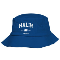 Malin Oregon Or Vintage Athletic Sports Design Bucket Hat | Artistshot