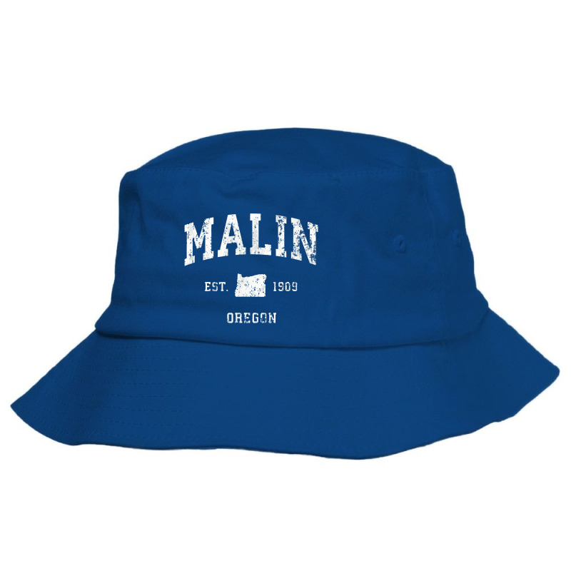 Malin Oregon Or Vintage Athletic Sports Design Bucket Hat by tonierich | Artistshot