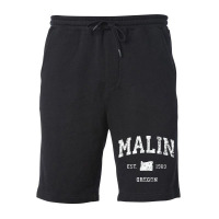 Malin Oregon Or Vintage Athletic Sports Design Fleece Short | Artistshot