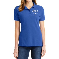 Malin Oregon Or Vintage Athletic Sports Design Ladies Polo Shirt | Artistshot