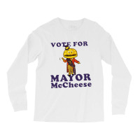 Vote For Mayor Vintage Long Sleeve Shirts | Artistshot