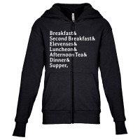 Typical Daily Meals Youth Zipper Hoodie | Artistshot