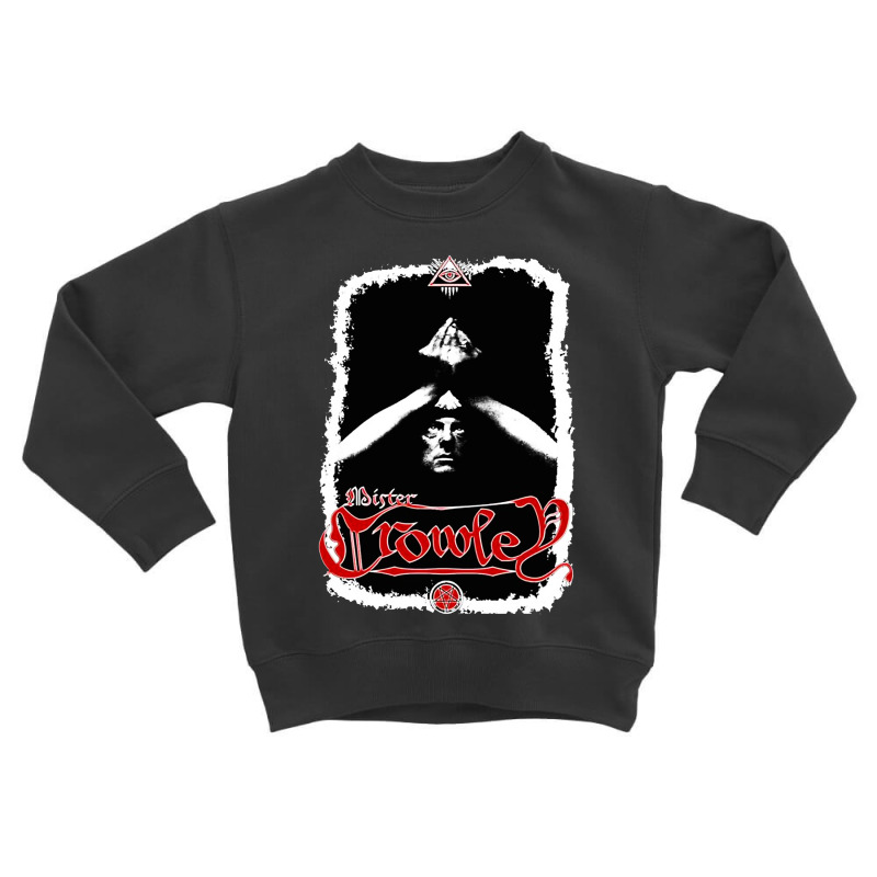 Aleister Crowley The Great Beast Toddler Sweatshirt by trokeryth | Artistshot