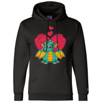 Fantasy Animal Dragon Lover Hearts Cute Dragon Champion Hoodie | Artistshot