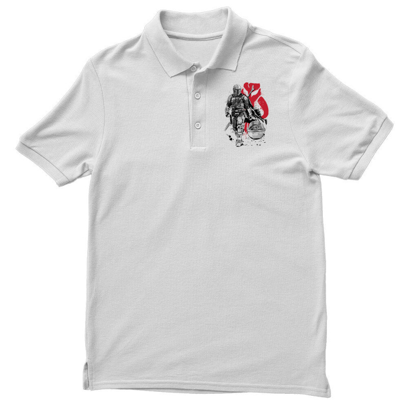 Lone Hunter And Cup Men's Polo Shirt by Dr.Monekers | Artistshot