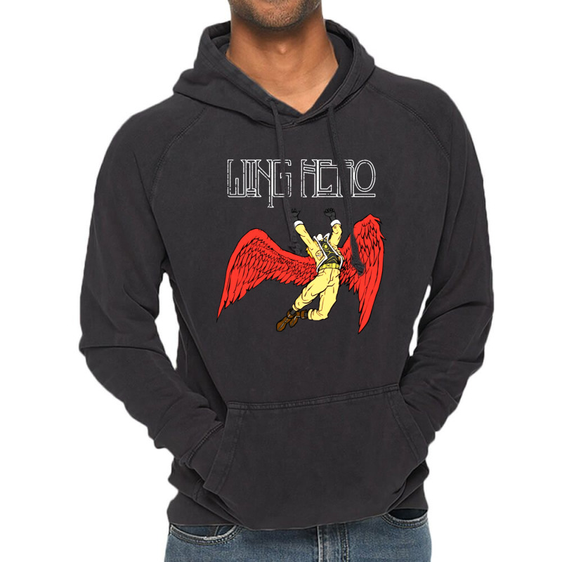 Wing, Hero Vintage Hoodie by Takcolne | Artistshot