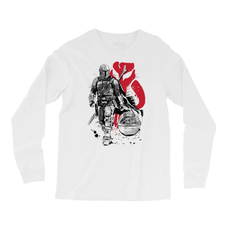 Lone Hunter And Cup Long Sleeve Shirts by Dr.Monekers | Artistshot