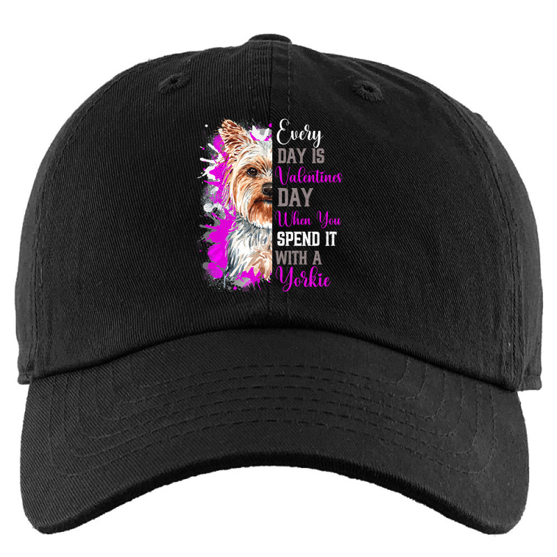 Funny Valentines Day Yorkie Mom Mother Dog Yorkshi Kids Cap by kerrmanthez | Artistshot