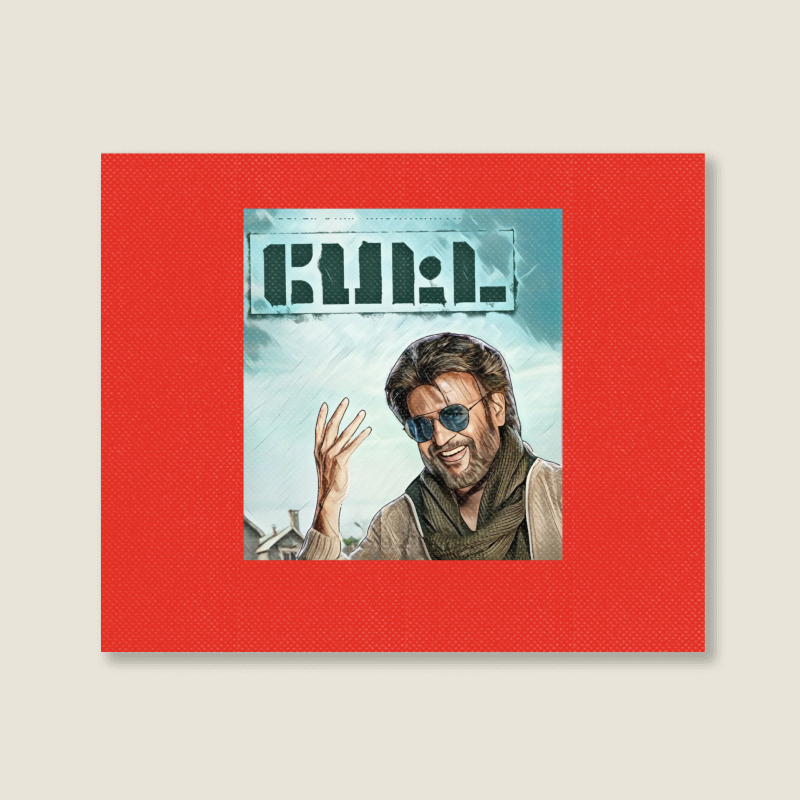 Rajinikanth In Petta Landscape Canvas Print | Artistshot