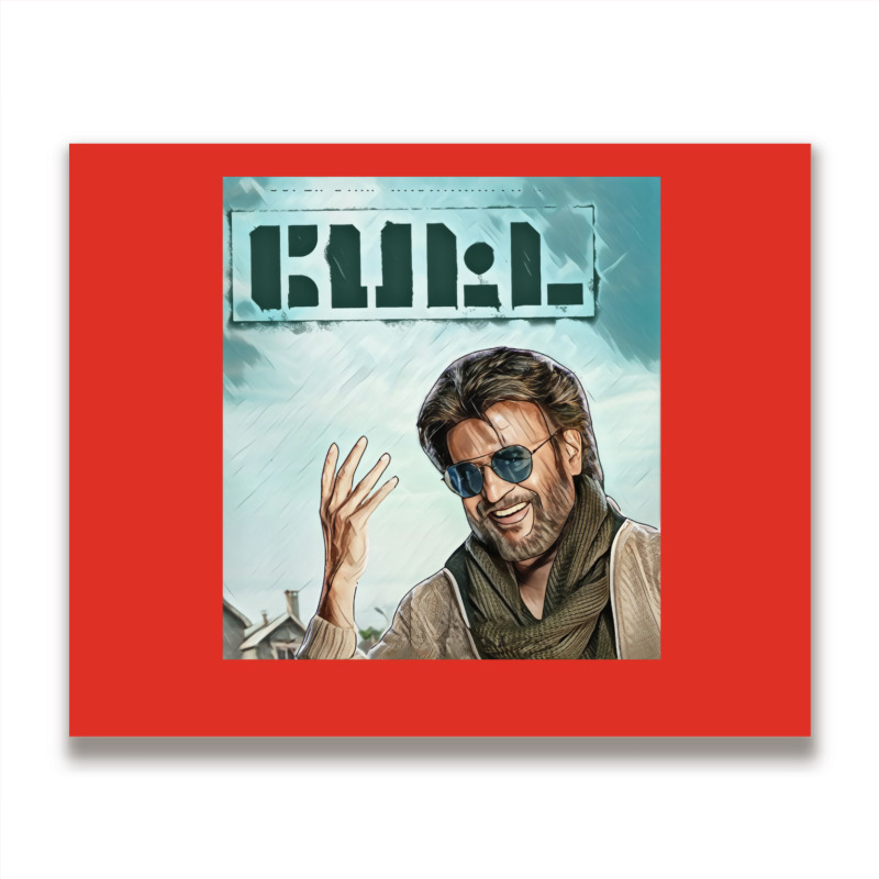 Rajinikanth In Petta Metal Print Horizontal | Artistshot