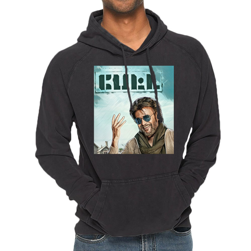 Rajinikanth In Petta Vintage Hoodie | Artistshot