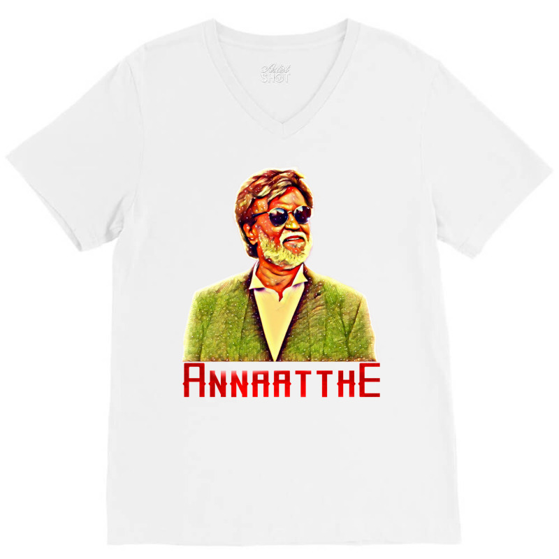 Rajinikanth New Movie Annaatthe V-neck Tee | Artistshot