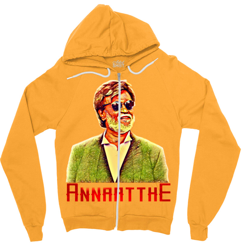 Rajinikanth New Movie Annaatthe Zipper Hoodie | Artistshot