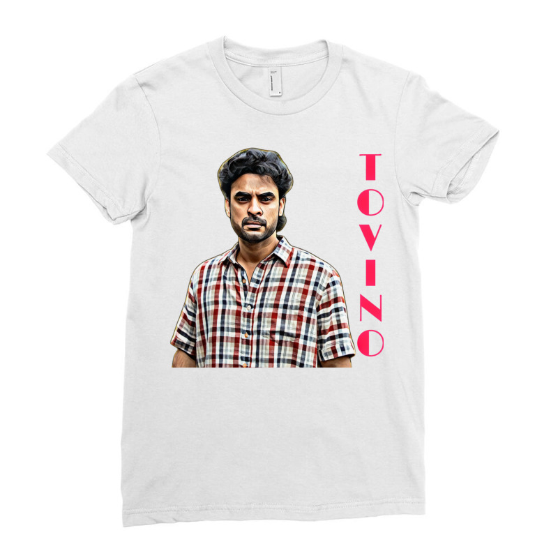 Tovino Thomas Malayalam Actor Ladies Fitted T-Shirt by waagenalvadl | Artistshot