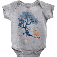 The Fox And Crow Baby Bodysuit | Artistshot