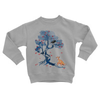 The Fox And Crow Toddler Sweatshirt | Artistshot