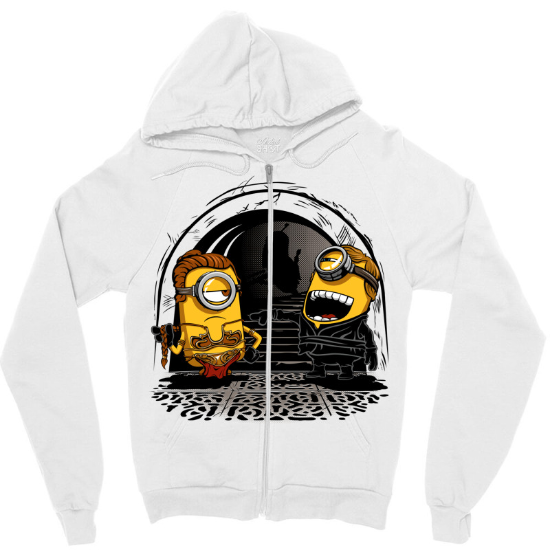 Despicable Twins Zipper Hoodie | Artistshot