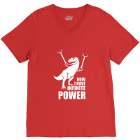 Now I Have Infinite Power V-neck Tee | Artistshot