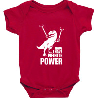 Now I Have Infinite Power Baby Bodysuit | Artistshot