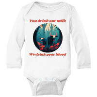 Team Cow Cows Long Sleeve Baby Bodysuit | Artistshot