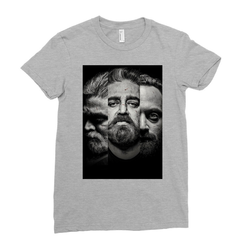 Kamal Haasan Vikram Movie 1 Ladies Fitted T-Shirt by cudnafikowu | Artistshot