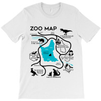 Zoo Map T-shirt | Artistshot