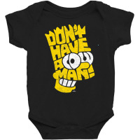 The Simpsons Bart Simpson Don't Have A Cow Man Baby Bodysuit | Artistshot