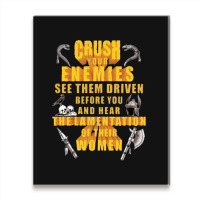 Crushs Enemies Conan Metal Print Vertical | Artistshot