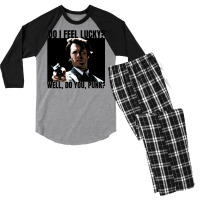 Do I Feel Lucky Men's 3/4 Sleeve Pajama Set | Artistshot