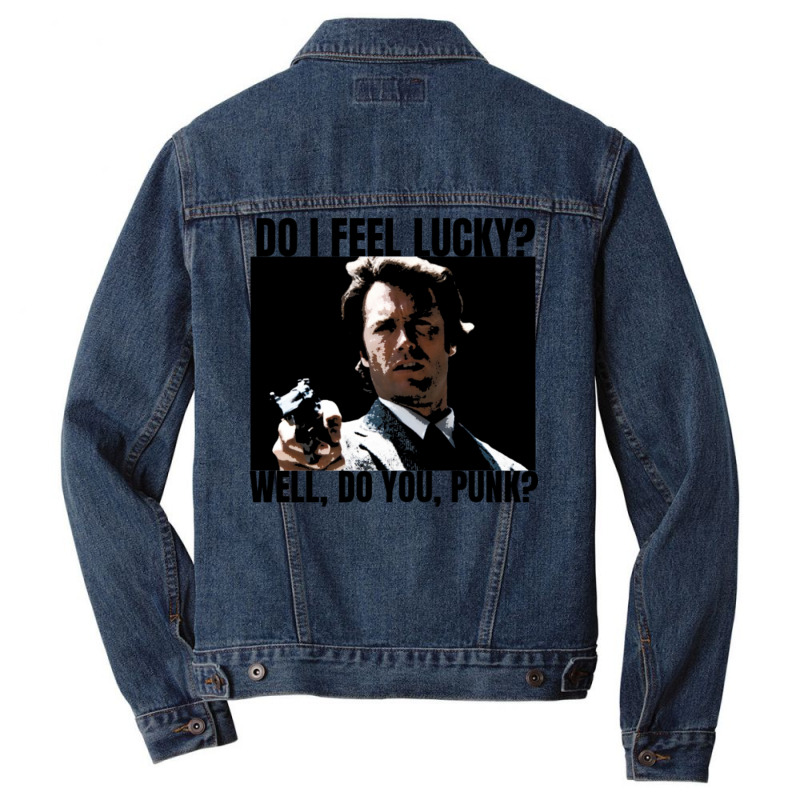 Do I Feel Lucky Men Denim Jacket | Artistshot