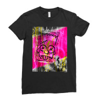 The Simpsons Bart Simpson El Barto Graffiti Ladies Fitted T-shirt | Artistshot