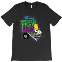 The Simpsons Bart Simpson Funky Fresh Beats Served T-shirt | Artistshot