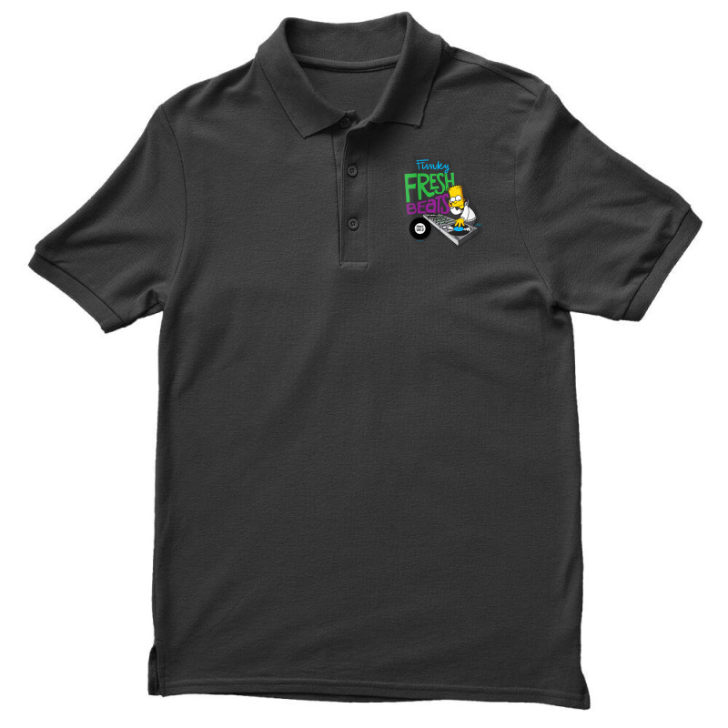 The Simpsons Bart Simpson Funky Fresh Beats Served Men's Polo Shirt | Artistshot