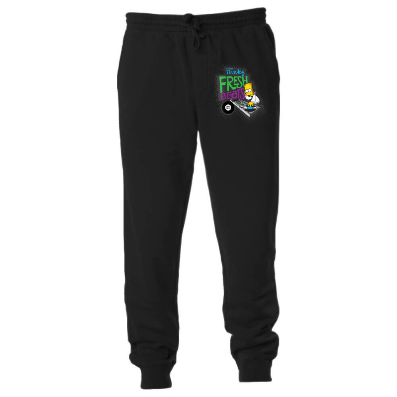 The Simpsons Bart Simpson Funky Fresh Beats Served Unisex Jogger | Artistshot