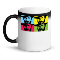 Clint Eastwood In Colours Magic Mug | Artistshot