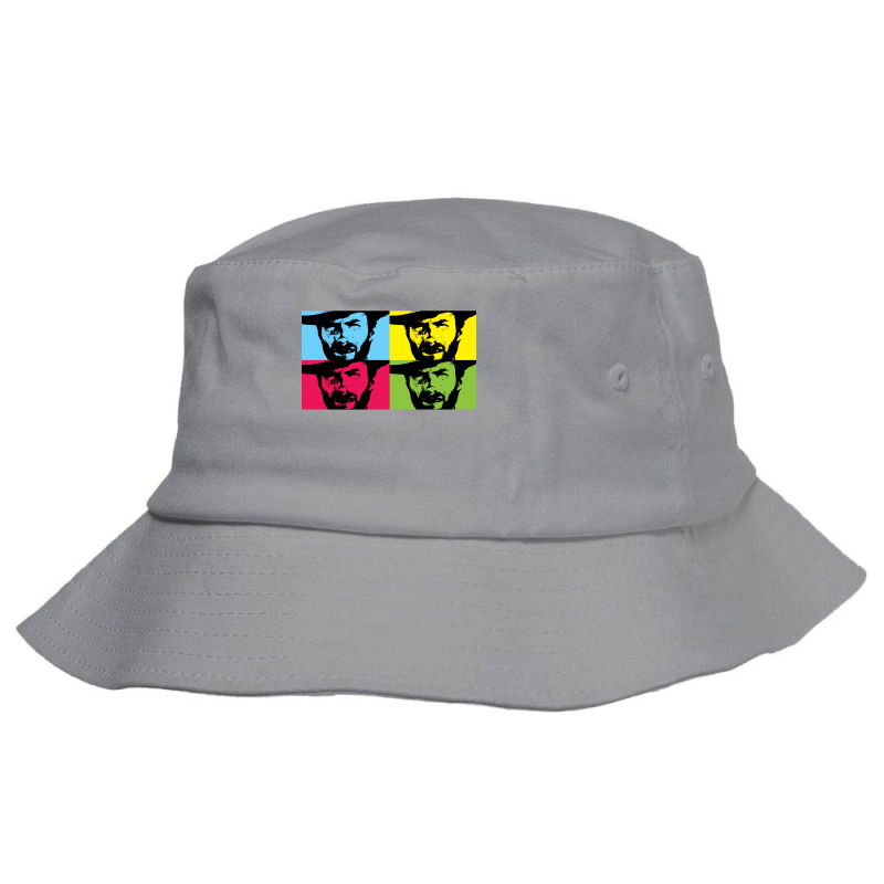 Clint Eastwood In Colours Bucket Hat | Artistshot