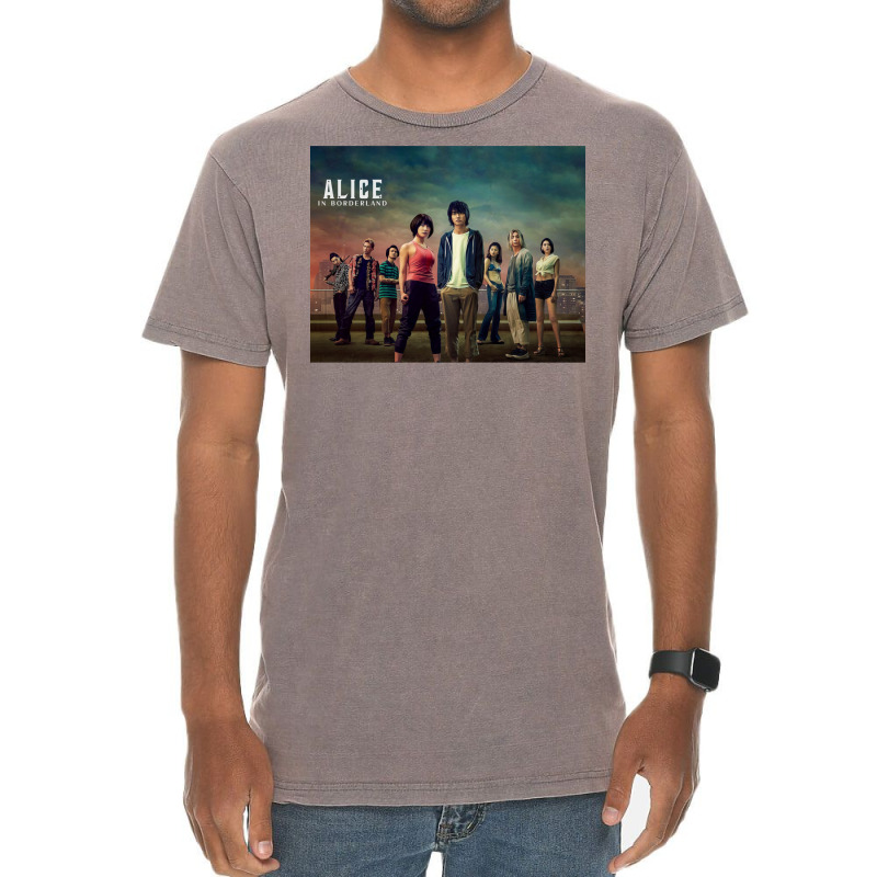 Alice In Borderland Poster Vintage T-shirt | Artistshot