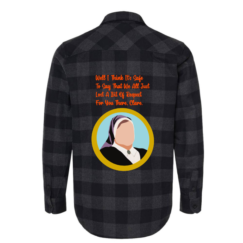 Derry Girls Sister Michael Best Quote Flannel Shirt | Artistshot