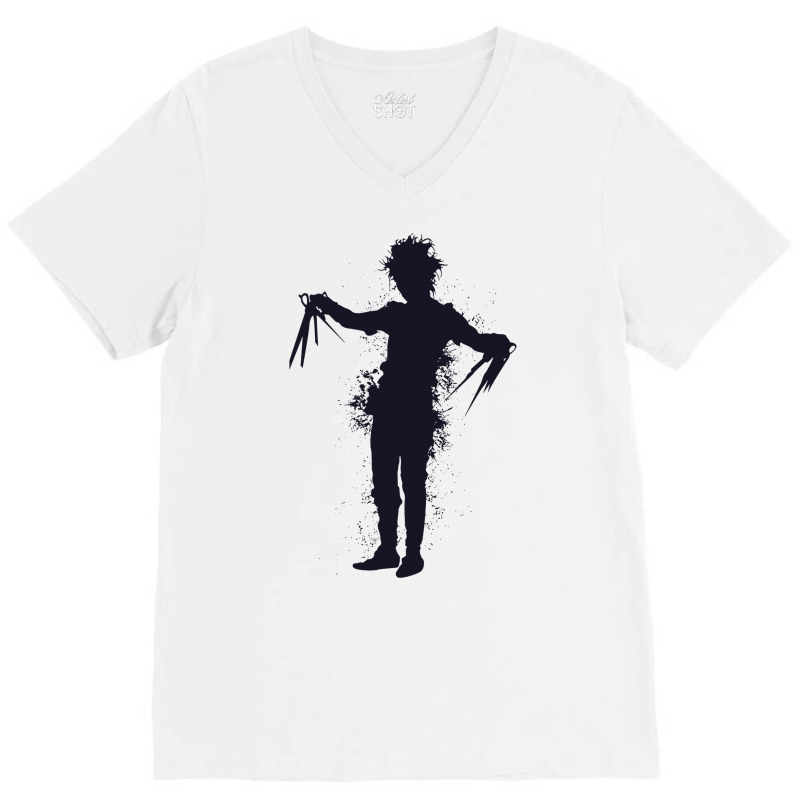 Edward Scissorhands 2 V-neck Tee | Artistshot