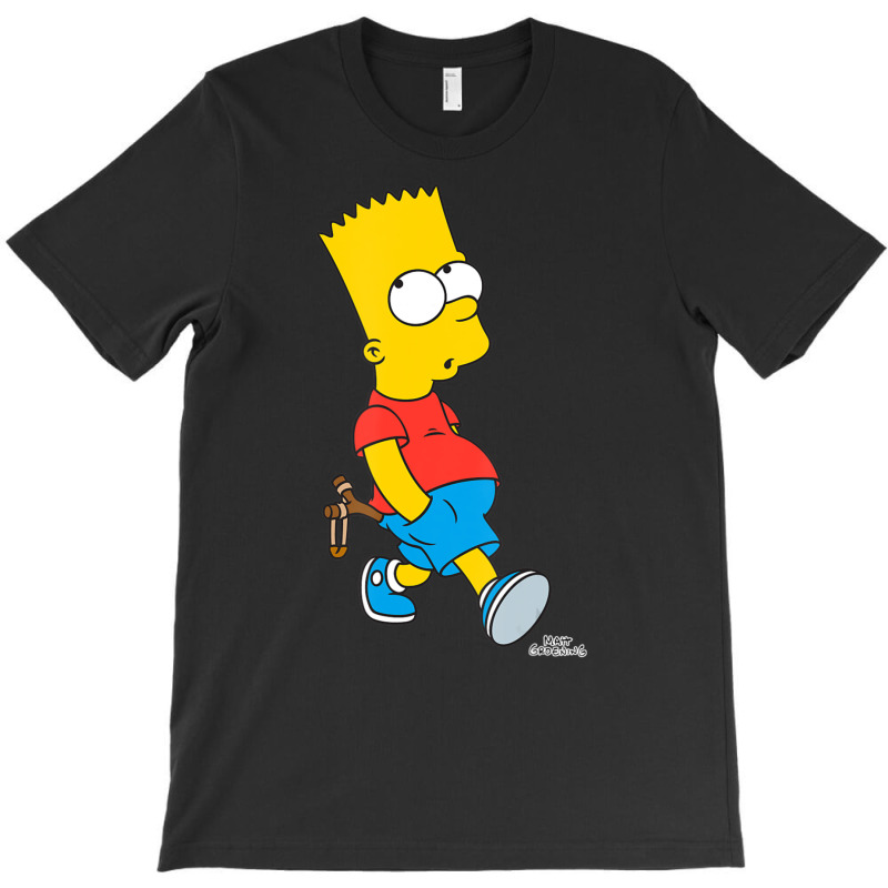 The Simpsons Bart Simpson With Slingshot T-shirt | Artistshot