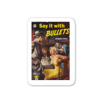 Vintage Hardboiled Detective Paperback Cover 6 Sticker | Artistshot