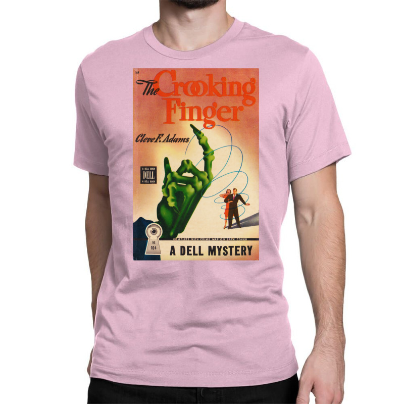 Vintage Hardboiled Detective Paperback Cover 8 Classic T-shirt by hekebufebog | Artistshot