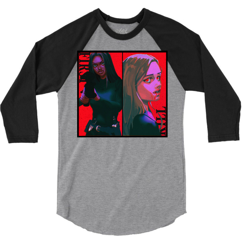 First K†ll   Juliette & Cal  1 3/4 Sleeve Shirt | Artistshot