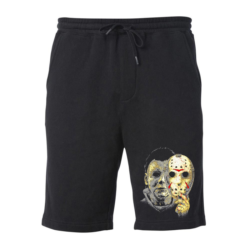 Behind The Mask Fleece Short | Artistshot